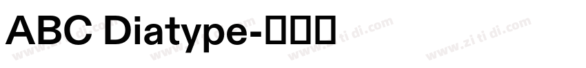 ABC Diatype字体转换